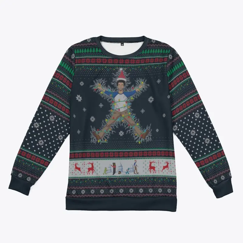 Mr. DeMaio Christmas Sweater! - Navy