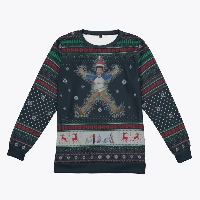 Mr. DeMaio Christmas Sweater! - Navy