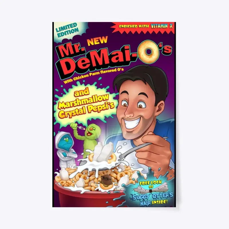 Mr. DeMaio Cereal Poster!